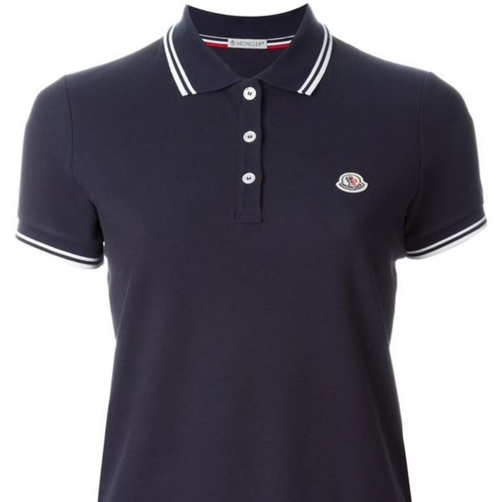 Black Moncler Polo